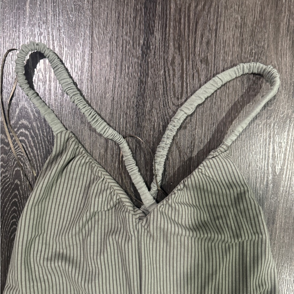 Zara Olive Green jumpsuit - Picture 2 of 5